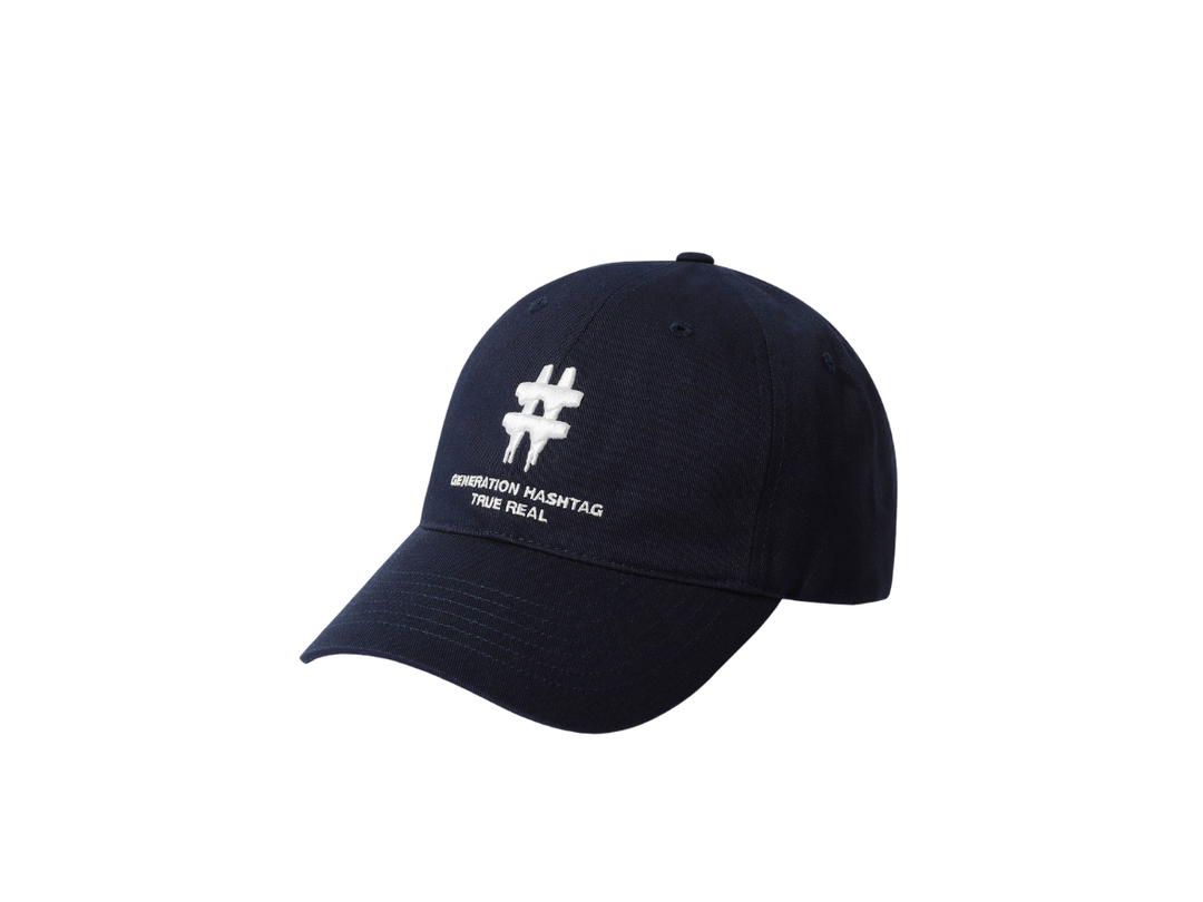 Beentrill Beentrill Drippy Hashtag Ballcap Navy