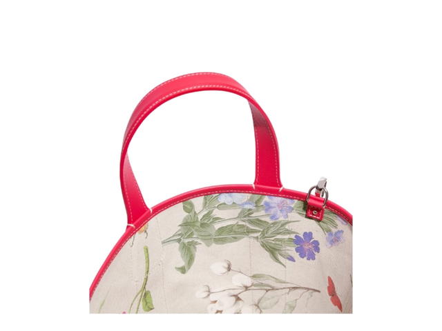 Goyard Goyard Belharra Pm Bag In Fuchsia Goyardine Canvas And Chevroches Calfskin With Palladium - view 3