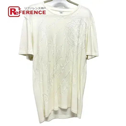 Buy Berluti All-over embroidered scrit T-shirt Apparel Tops Short sleeve T-shirt at Sasom – Authentic and Ready to Ship