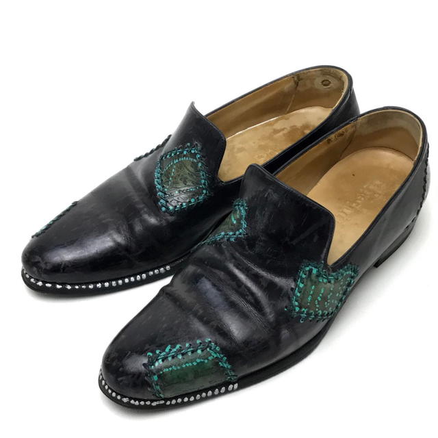 Berluti BERLUTI Business Leather Shoes Leather Black - view 1