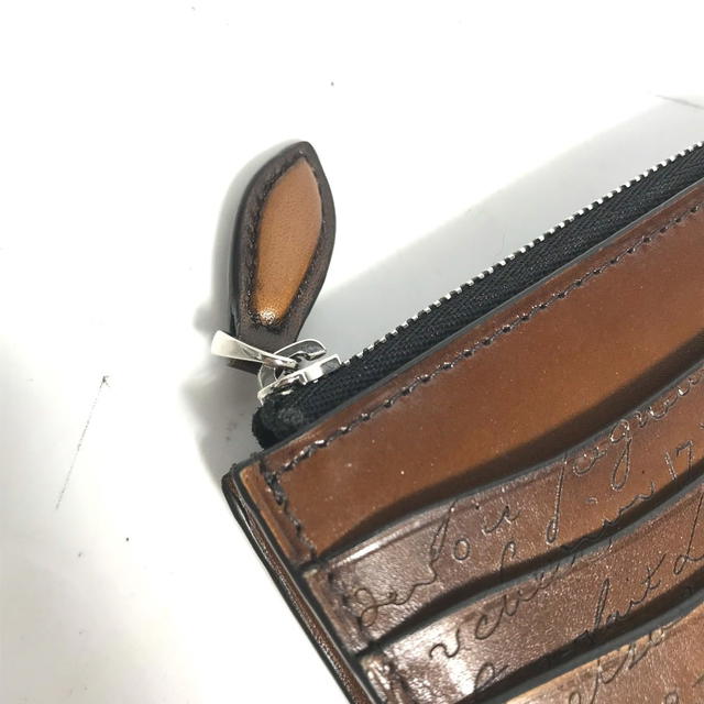 Berluti Berluti Compact Wallet Coin Compartment Calligraphy L-shaped fastener coin purse - view 5