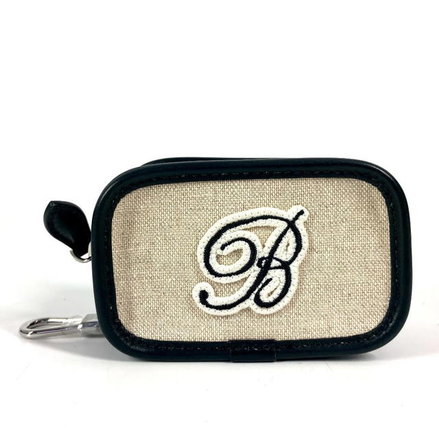 Berluti Berluti golf B logo golf ball pouch With key ring Pouch Beige Unused - view 2