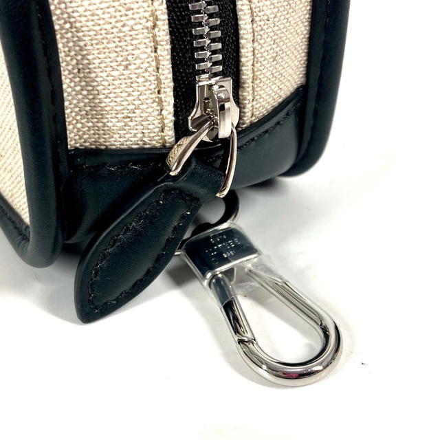 Berluti Berluti golf B logo golf ball pouch With key ring Pouch Beige Unused - view 5