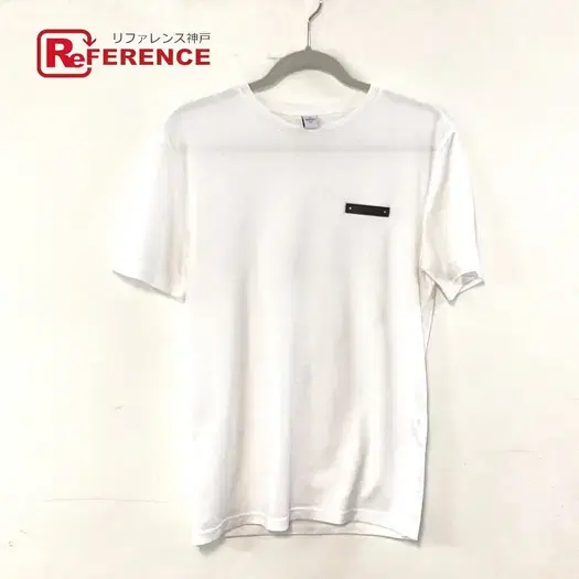 Buy Berluti Leather Tab T-Shirt Logo apparel tops Short sleeve T-shirt Unused at Sasom – Authentic and Ready to Ship