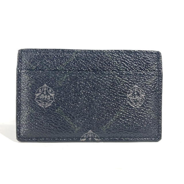 Berluti Berluti logo Business Card Holder Pass Case Card Case Leather/PVC Black - view 3