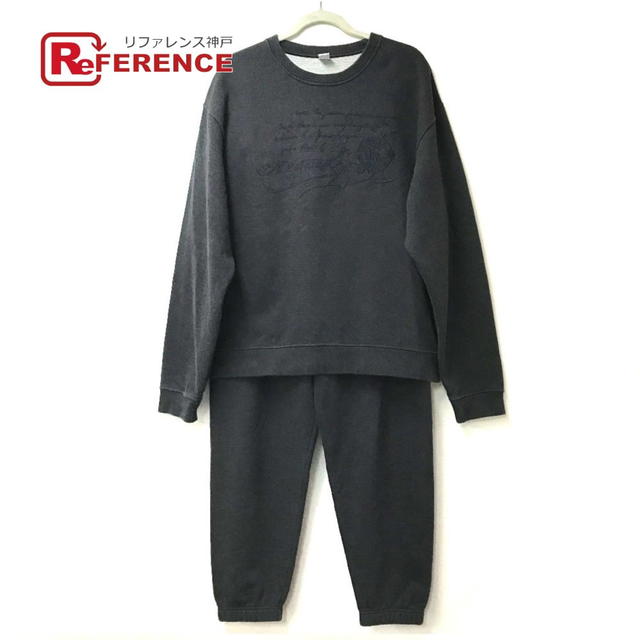 Berluti Berluti Logo Calligraphy Sweatshirt Sweatpant setup - view 1