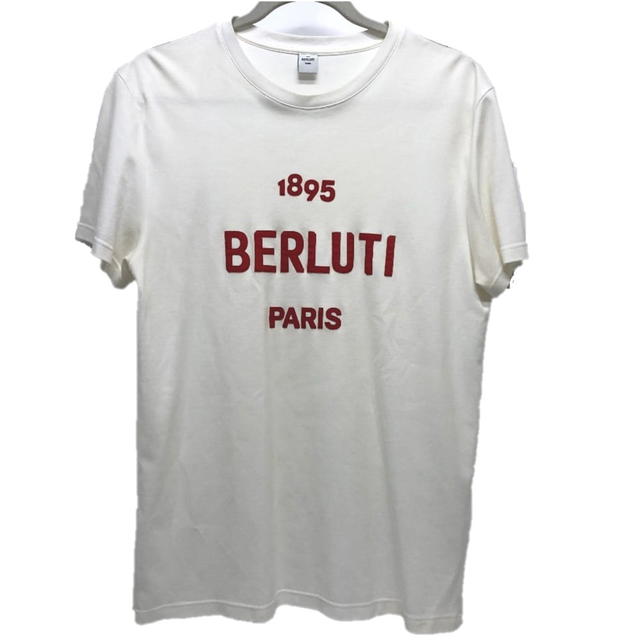 Berluti Berluti logo Japan online only Apparel tops Short sleeve T-shirt cotton White - view 1