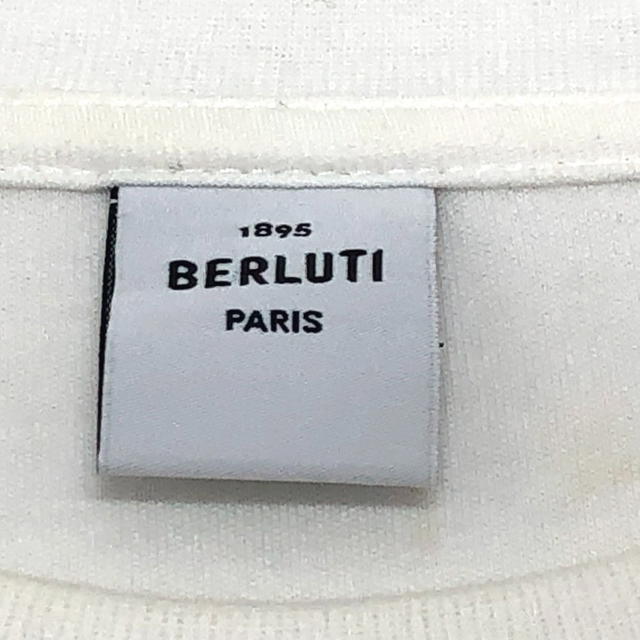 Berluti Berluti logo Japan online only Apparel tops Short sleeve T-shirt cotton White - view 4