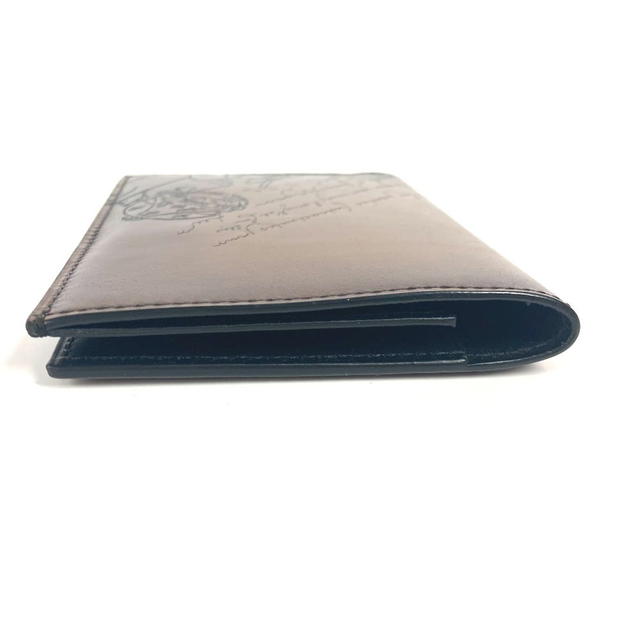 Berluti Berluti logo Passport Cover Stationery passport case Leather Brown - view 5