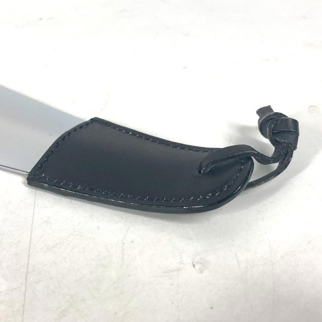 Berluti Berluti Shoehorn shoehorn interior Shoehorn Leather / Metal Black/Silver - view 4