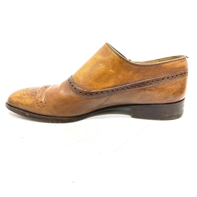 Berluti Berluti Side Single Monk strap Business shoes Leather Brown - view 3
