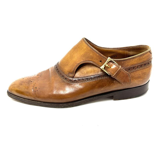 Berluti Berluti Side Single Monk strap Business shoes Leather Brown - view 5