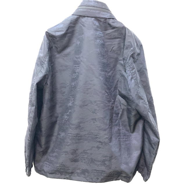 Berluti Berluti tops Calligraphy Zip up Parka Nylon Navy - view 2