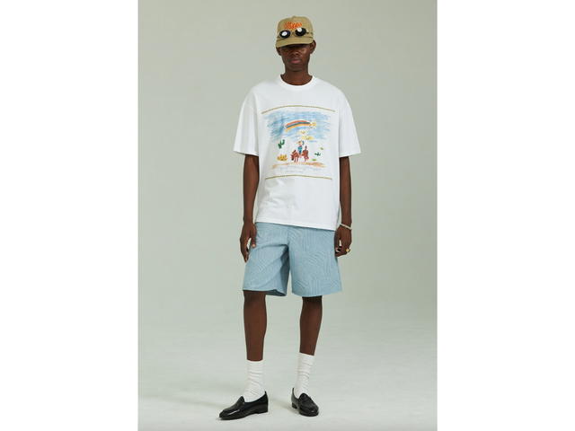 Beyond Closet Beyond Closet N Archive Hand Drawing Vintage Detail T-Shirt White - view 3