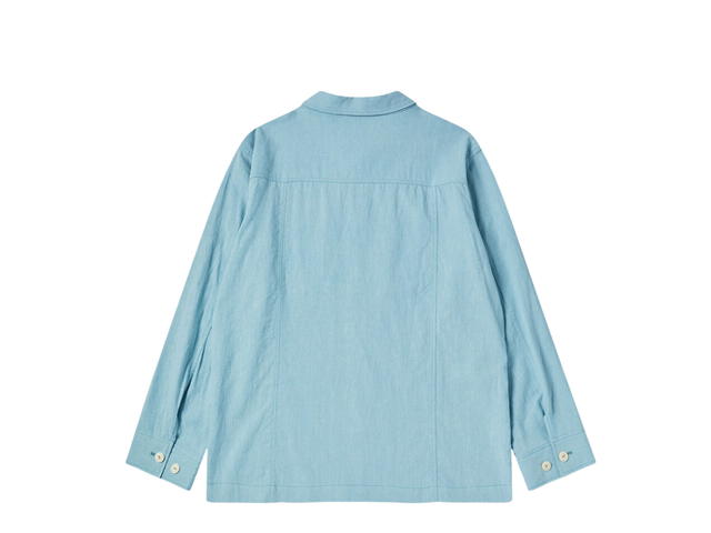 Beyond Closet Beyond Closet N Archive Hand Made Western Detail Linen Jacket Sky Blue - view 2