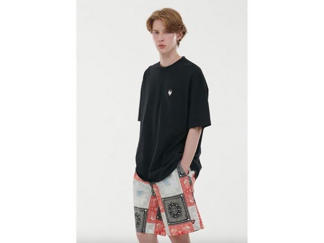 Beyond Closet Beyond Closet New Parisian Soft Cotton T-Shirt Black - view 4