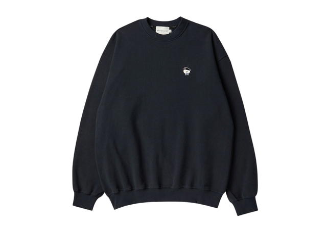 Beyond Closet Beyond Closet New Parisian Wappen Sweat Shirts Navy - view 1
