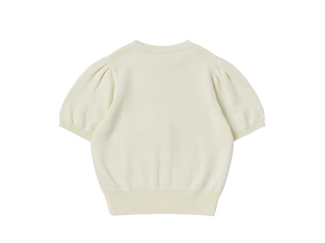 Beyond Closet Beyond Closet [Women'S Edition] Nomantic Care Bears Ribbon 1/2 Cotton Knit Ivory - view 2