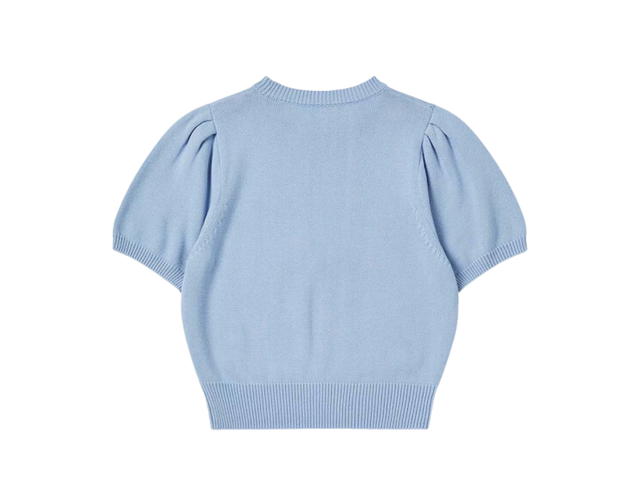 Beyond Closet Beyond Closet [Women'S Edition] Nomantic Care Bears Ribbon 1/2 Cotton Knit Sky Blue - view 2