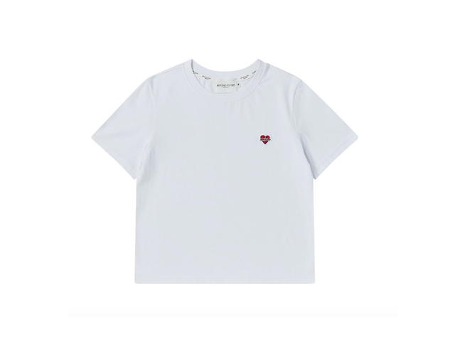 Beyond Closet Beyond Closet [Women'S Edition] Nomantic Logo Soft Cotton T-Shirt White - view 1