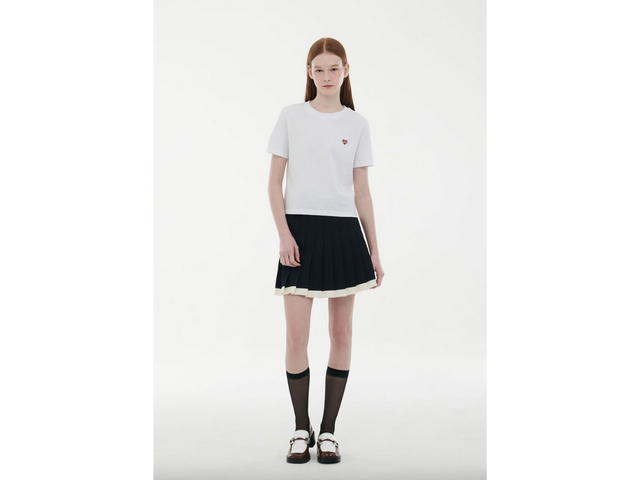 Beyond Closet Beyond Closet [Women'S Edition] Nomantic Logo Soft Cotton T-Shirt White - view 3