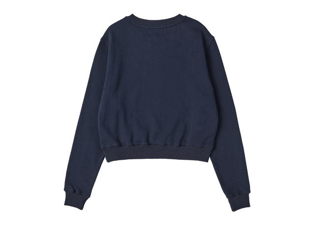 Beyond Closet Beyond Closet [Womens Edition] New Parisian Wappen Sweat Shirts Navy - view 2