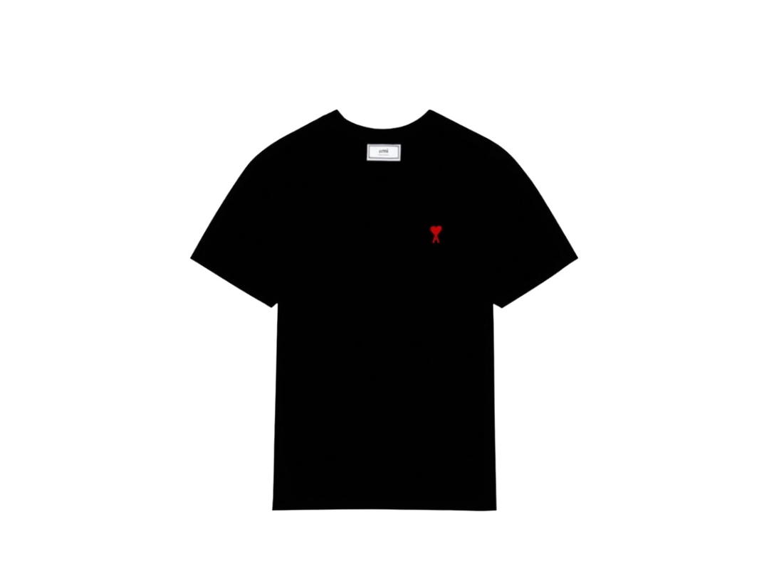 Ami Paris AMI de Coeur T-Shirt Black