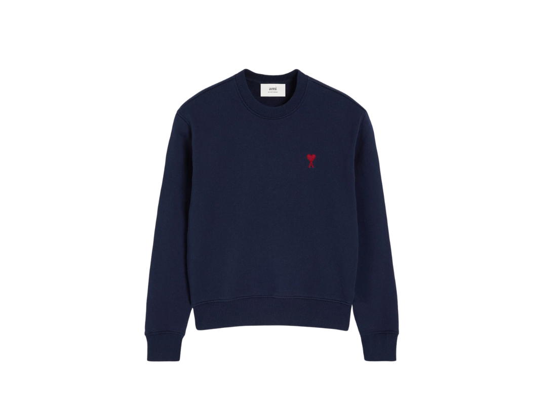 Ami Paris Ami Paris De Coeur Sweatshirt Night Blue