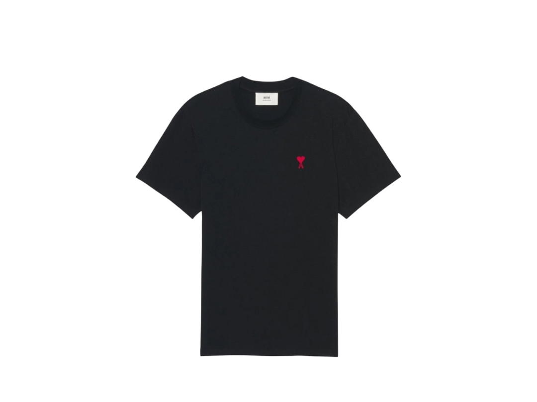 Ami Paris Ami Paris AMI de Coeur T-Shirt Black