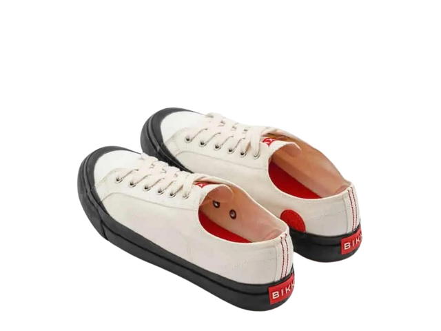 BIKK BIKK "Basic" White-Charcoal Sneakers - view 4