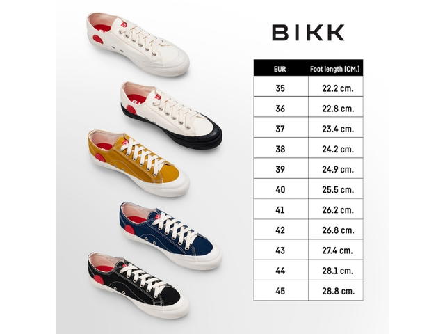 BIKK BIKK "Basic" White-Charcoal Sneakers - view 7