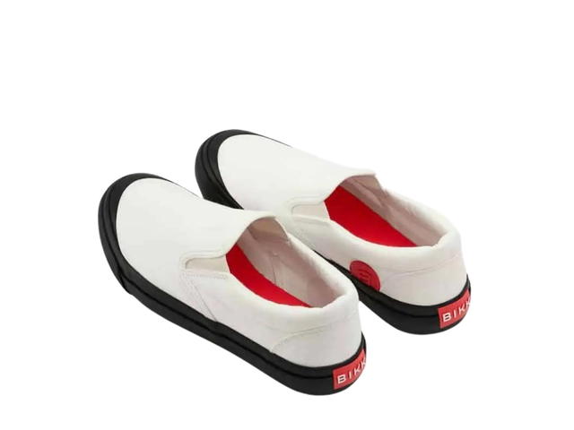 BIKK BIKK "Go" White-Charcoal Slip-On Sneakers - view 4