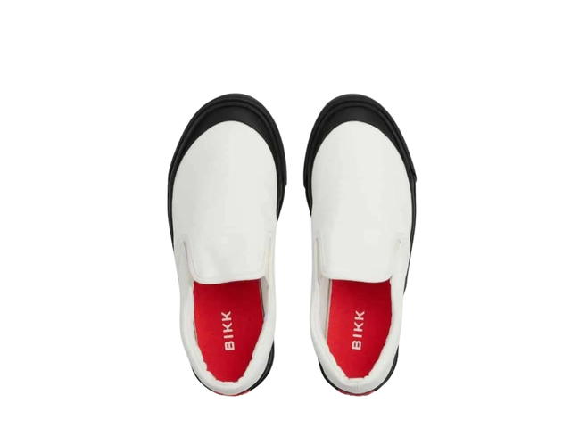 BIKK BIKK "Go" White-Charcoal Slip-On Sneakers - view 5