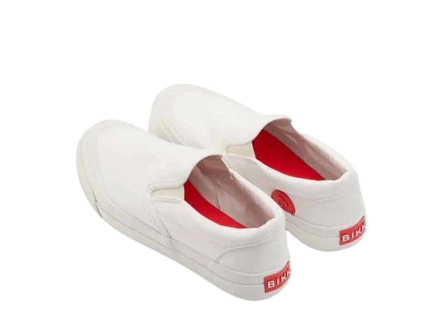 BIKK BIKK "Go" White Slip-On Sneakers - view 4