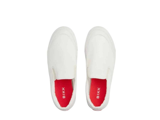 BIKK BIKK "Go" White Slip-On Sneakers - view 5