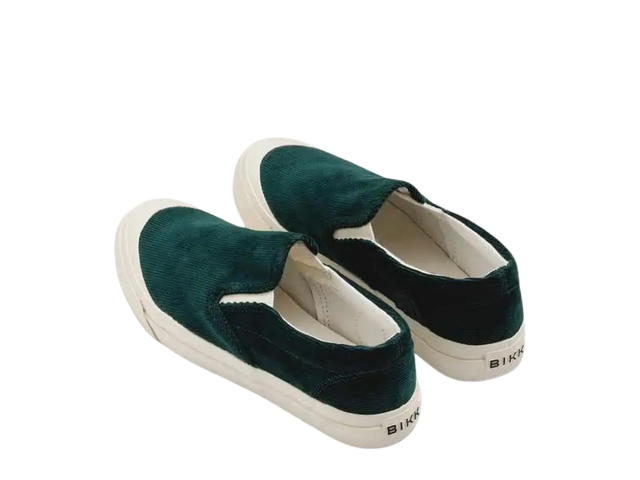 BIKK BIKK "Grow" Green Slip-On Sneakers - view 4