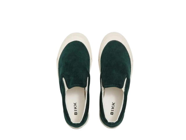 BIKK BIKK "Grow" Green Slip-On Sneakers - view 5