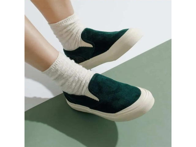 BIKK BIKK "Grow" Green Slip-On Sneakers - view 6
