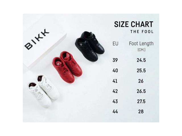 BIKK BIKK "The Fool" Red Leather Sneakers - view 8