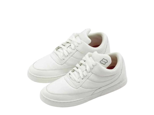 BIKK BIKK "The Fool" White Leather Sneakers - view 1
