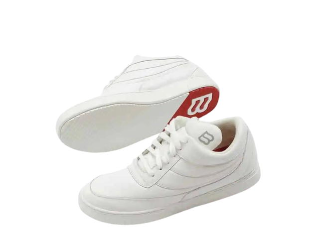 BIKK BIKK "The Fool" White Leather Sneakers - view 3