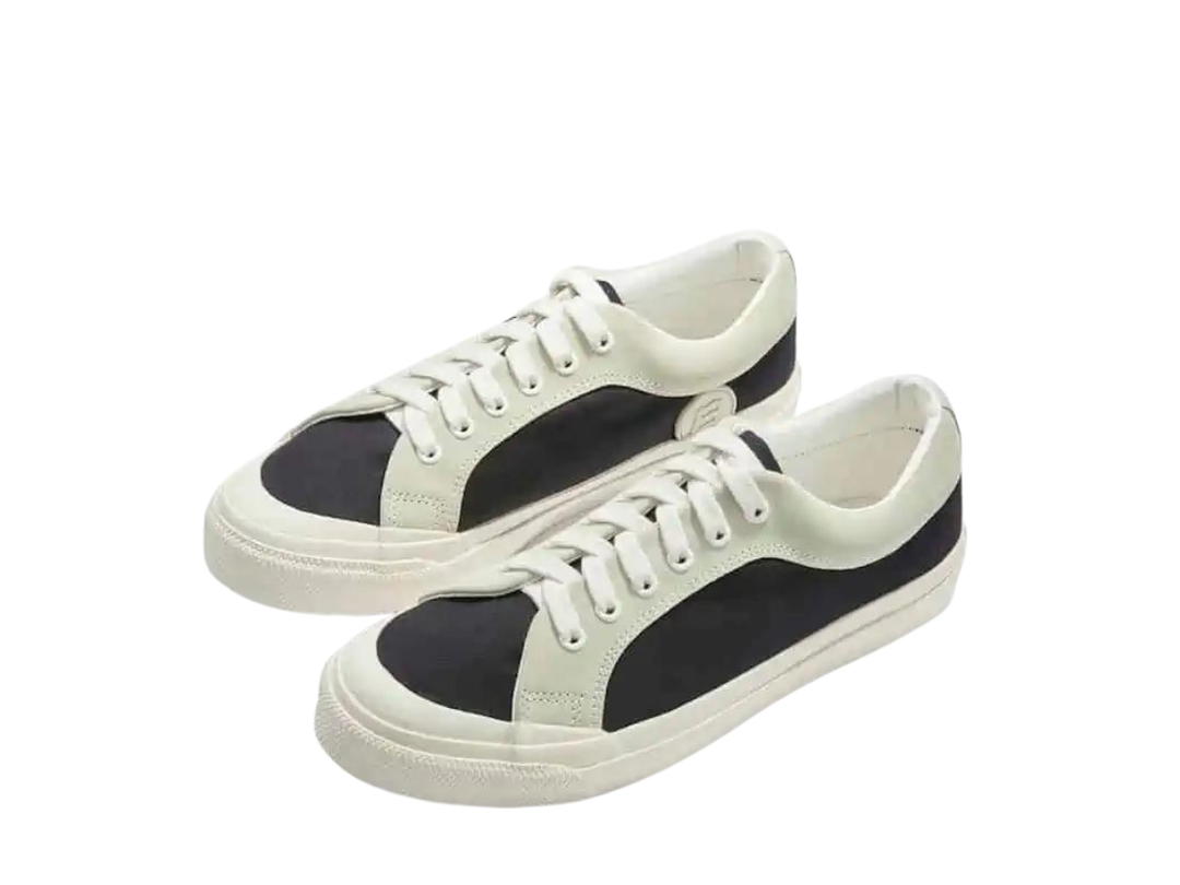 BIKK BIKK "Wind" Black-Cream Sneakers