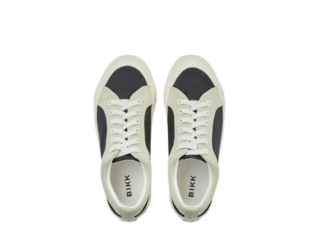 BIKK BIKK "Wind" Black-Cream Sneakers - view 5