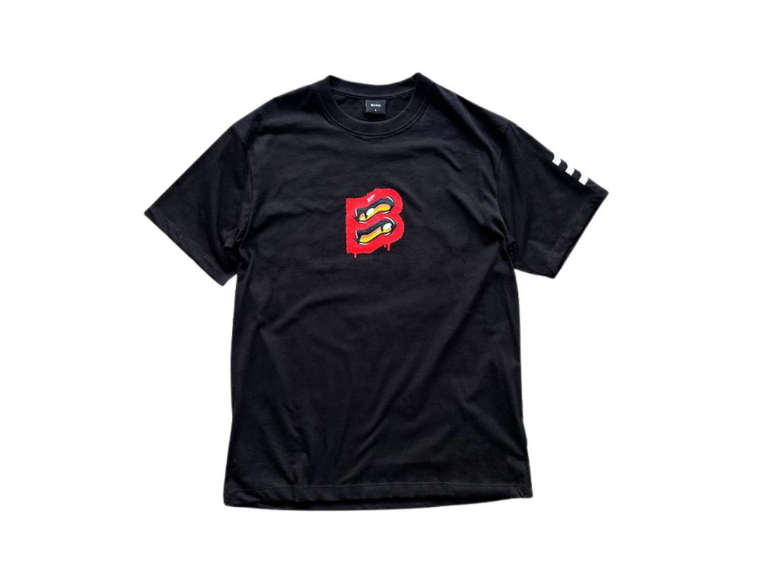 BIKK BIKK x Oct29 “B” Tee Oversized Black