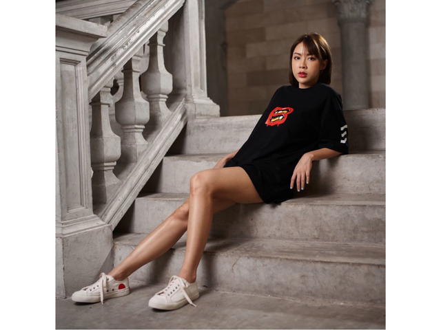 BIKK BIKK x Oct29 “B” Tee Oversized Black - view 3
