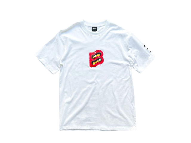 BIKK BIKK x Oct29 “B” Tee Oversized White - view 1