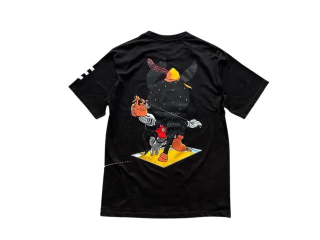 BIKK BIKK x Oct29 “Card” Oversized Tee Black - view 2