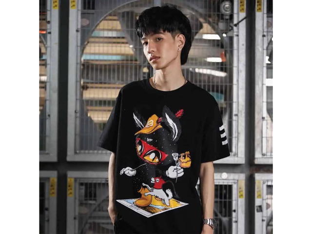 BIKK BIKK x Oct29 “Card” Oversized Tee Black - view 3
