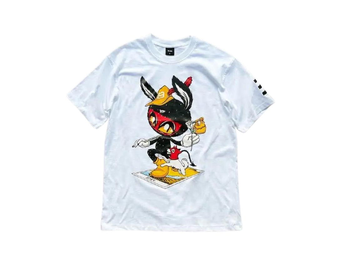 BIKK BIKK x Oct29 “Card” Oversized Tee White