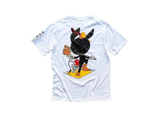 BIKK BIKK x Oct29 “Card” Oversized Tee White - view 2